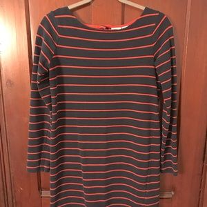 St. Tropez West striped long sleeve dress